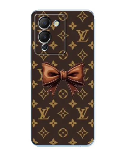 Чехол для Infinix Note 12 (G96) с картинкой «LV с бантом»