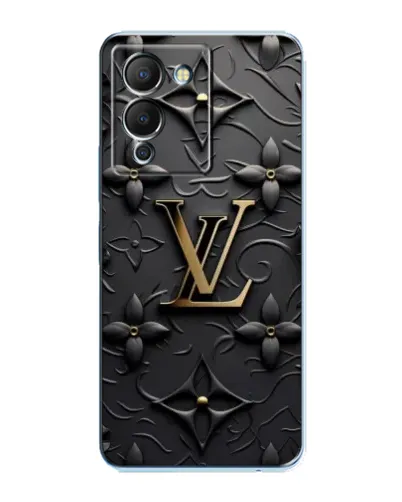 Чехол для Infinix Note 12 (G96) с картинкой «Кожаная текстура LV»