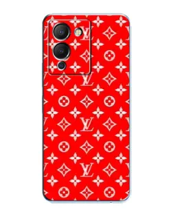 Чехол для Infinix Note 12 (G96) с картинкой «Яркий паттерн LV»
