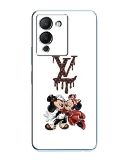 Чехол для Infinix Note 12 (G96) с картинкой «LV и Микки Маус»