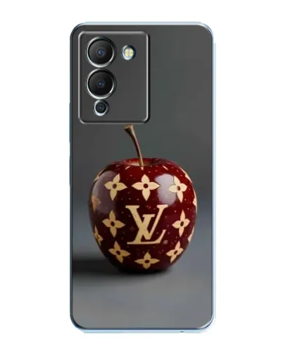 Чехол для Infinix Note 12 (G96) с картинкой «Красное яблоко LV»