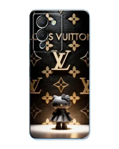 Чехол для Infinix Note 12 (G96) с картинкой «Монограмма с фигурой»