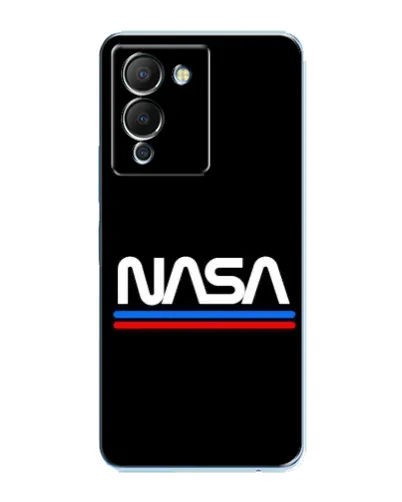 Чехол для Infinix Note 12 (G96) с картинкой «NASA — классика Red Blue» Чехол для Infinix Note 12 (G96) с картинкой «NASA — классика Red Blue»