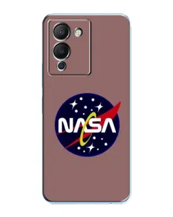 Чехол для Infinix Note 12 (G96) с картинкой «NASA — ретро космос»