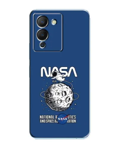 Чехол для Infinix Note 12 (G96) с картинкой «NASA — лунная миссия» Чехол для Infinix Note 12 (G96) с картинкой «NASA — лунная миссия»