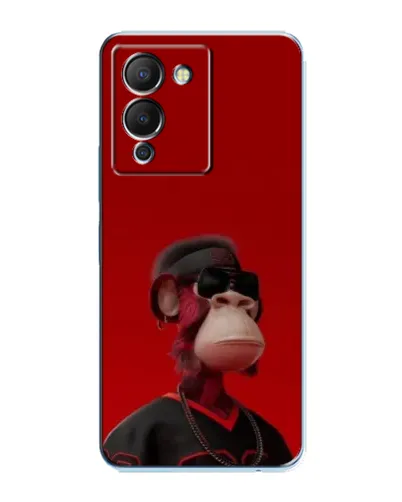 Чохол для Infinix Note 12 (G96) з картинкою «Bored Ape в червоному» Чохол для Infinix Note 12 (G96) з картинкою «Bored Ape в червоному»