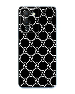 Чехол для Infinix Note 12 (G96) с картинкой «Gucci — сетчатый паттерн»
