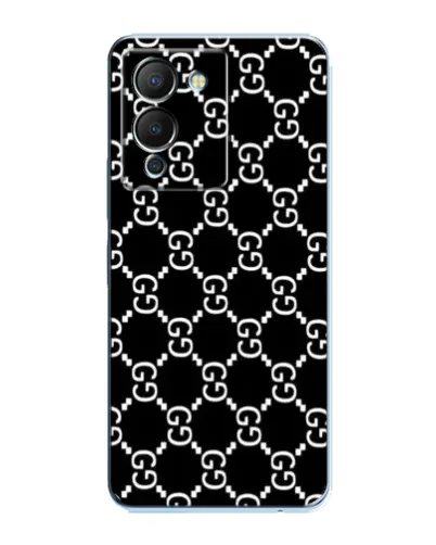 Чехол для Infinix Note 12 (G96) с картинкой «Gucci — сетчатый паттерн»