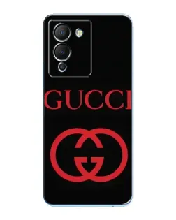 Чехол для Infinix Note 12 (G96) с картинкой «Gucci — красный логотип»