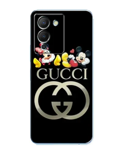 Чехол для Infinix Note 12 (G96) с картинкой «Gucci — герои Disney»