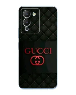 Чехол для Infinix Note 12 (G96) с картинкой «Gucci — стеганый черный»