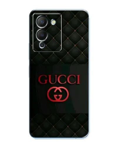 Чехол для Infinix Note 12 (G96) с картинкой «Gucci — стеганый черный»