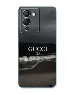 Чехол для Infinix Note 12 (G96) с картинкой «Gucci — морской прибой»