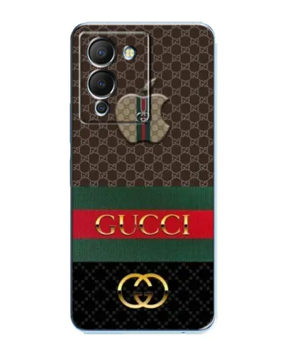 Чехол для Infinix Note 12 (G96) с картинкой «Gucci — брендированный десерт»