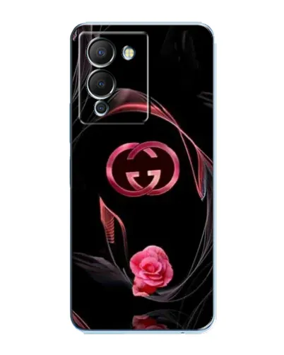 Чехол для Infinix Note 12 (G96) с картинкой «Gucci — неоновая роза»