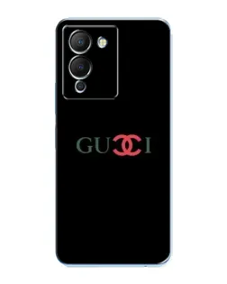 Чехол для Infinix Note 12 (G96) с картинкой «Gucci — красный градиент»