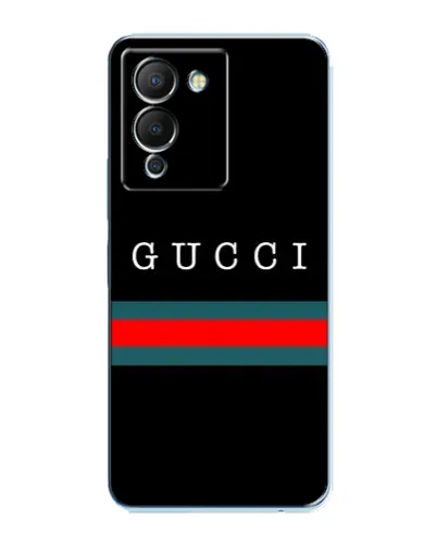 Чехол для Infinix Note 12 (G96) с картинкой «Gucci — красный пояс»