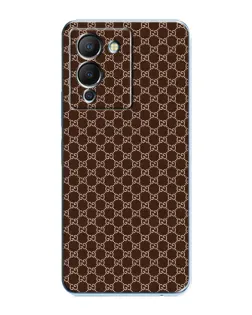 Чохол для Infinix Note 12 (G96) з картинкою «Gucci — шоколадна сітка»