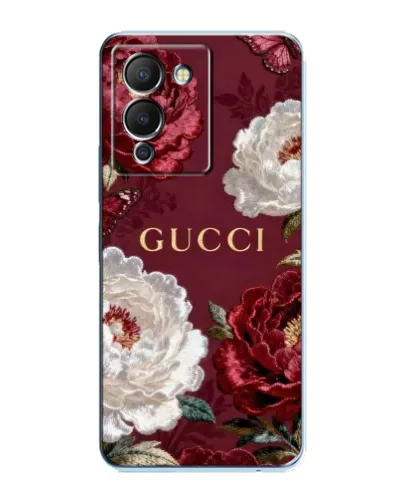Чохол для Infinix Note 12 (G96) з картинкою «Gucci — бордові троянди» Чохол для Infinix Note 12 (G96) з картинкою «Gucci — бордові троянди»
