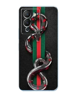 Чохол для Infinix Note 12 (G96) з картинкою «Gucci — змія на смузі»