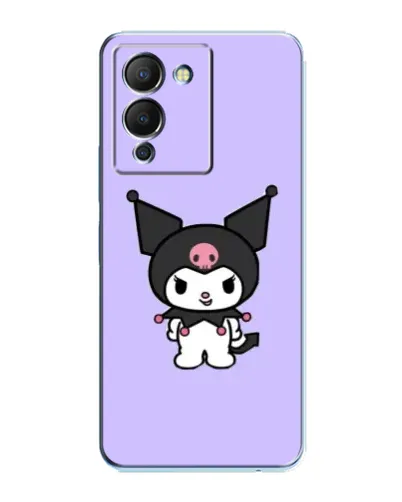 Чехол для Infinix Note 12 (G96) с картинкой «Kuromi — нежный фиолетовый»