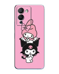 Чехол для Infinix Note 12 (G96) с картинкой «My Melody и Kuromi»