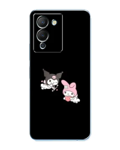 Чехол для Infinix Note 12 (G96) с картинкой «My Melody и Kuromi»