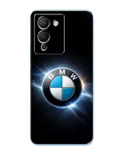 Чехол для Infinix Note 12 (G96) с картинкой «BMW — неоновое сияние» Чехол для Infinix Note 12 (G96) с картинкой «BMW — неоновое сияние»