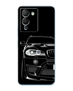 Чохол для Infinix Note 12 (G96) з картинкою «Темний силует BMW»