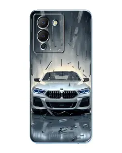 Чохол для Infinix Note 12 (G96) з картинкою «BMW у світлі фар»