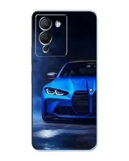 Чохол для Infinix Note 12 (G96) з картинкою «Блакитна BMW M4»