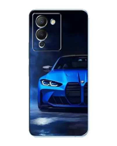Чохол для Infinix Note 12 (G96) з картинкою «Блакитна BMW M4»