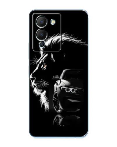 Чохол для Infinix Note 12 (G96) з картинкою «BMW та лев»