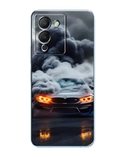 Чохол для Infinix Note 12 (G96) з картинкою «BMW у диму»