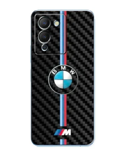 Чохол для Infinix Note 12 (G96) з картинкою «Емблема BMW та карбон»