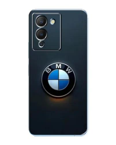 Чохол для Infinix Note 12 (G96) з картинкою «Логотип BMW — мінімалізм»