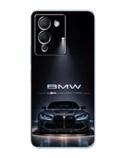 Чохол для Infinix Note 12 (G96) з картинкою «BMW крізь нічне місто»