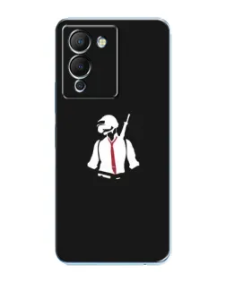 Чохол для Infinix Note 12 (G96) з картинкою «PUBG — силует воїна»