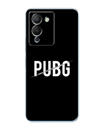 Чохол для Infinix Note 12 (G96) з картинкою «PUBG — білий логотип»