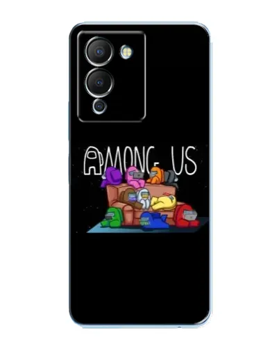 Чохол для Infinix Note 12 (G96) з картинкою «Логотип Among Us» Чохол для Infinix Note 12 (G96) з картинкою «Логотип Among Us»