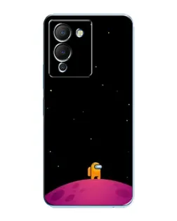 Чохол для Infinix Note 12 (G96) з картинкою «Самотній герой на планеті»
