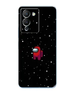 Чохол для Infinix Note 12 (G96) з картинкою «Червоний Among Us»