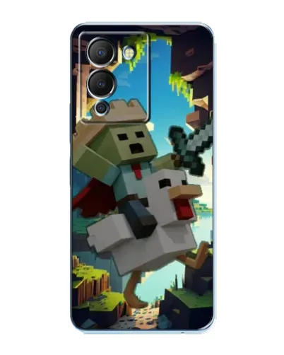 Чохол для Infinix Note 12 (G96) з картинкою «Стів та гусь»