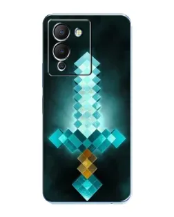 Чохол для Infinix Note 12 (G96) з картинкою «Алмазний меч неон»