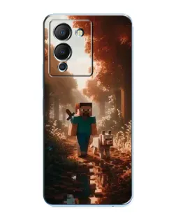 Чохол для Infinix Note 12 (G96) з картинкою «Стів у лісі»