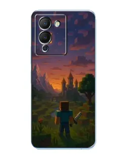 Чохол для Infinix Note 12 (G96) з картинкою «Стів біля вежі»