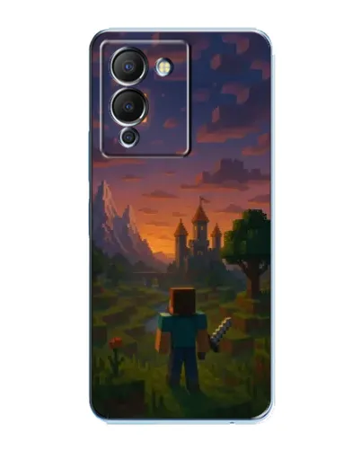 Чохол для Infinix Note 12 (G96) з картинкою «Стів біля вежі»