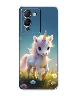 Чохол для Infinix Note 12 (G96) з картинкою «Єдиноріг на галявині»