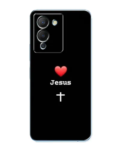 Чохол для Infinix Note 12 (G96) з картинкою «Серце - Jesus» Чохол для Infinix Note 12 (G96) з картинкою «Серце - Jesus»