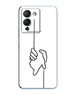 Чохол для Infinix Note 12 (G96) з картинкою «Рука тримає» Чохол для Infinix Note 12 (G96) з картинкою «Рука тримає»